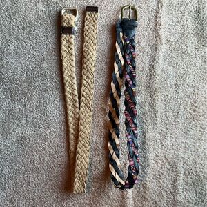 🌈 Two fabric belts 🌈